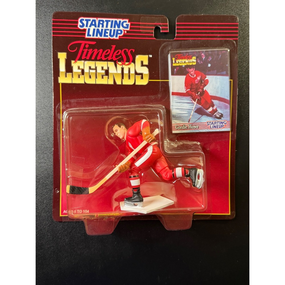 Gordie Howe 1995 Starting Lineup Timeless Legends Detroit Red Wings Kenner